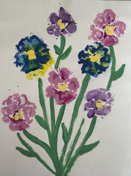 Rex Paw Print Art