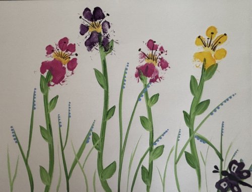 Ivy Paw Print Art